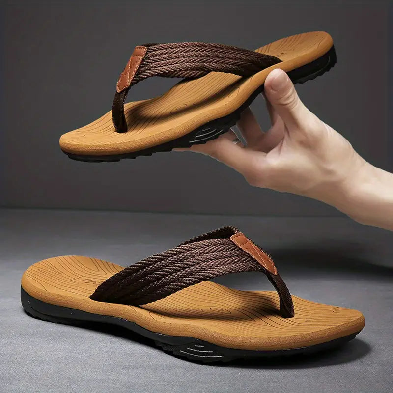 Summer Vibes - Beach Slip On Strap Flip Flops